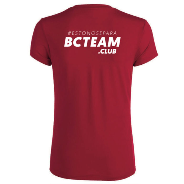 Camiseta de entrenamiento BCTEAM (mujer detras) 2022